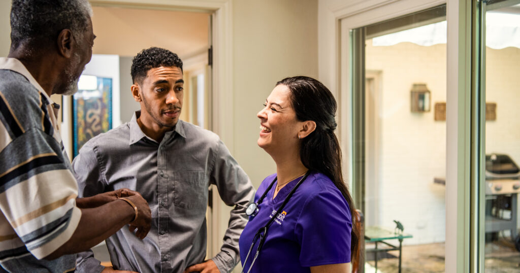 There are a few things you can keep top-of-mind whenever thinking about who you want to provide your or your loved one’s care. Here are a few questions to ask yourself when looking for a high-quality home health provider.